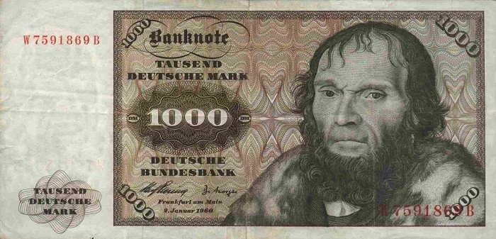 1000 marek 1960 rok - NIEMCY ZACHODNIE N69