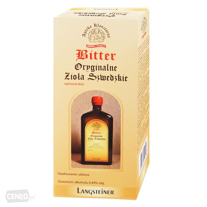 Bittner Oryginalne Zioła Szwedzkie 1000ml