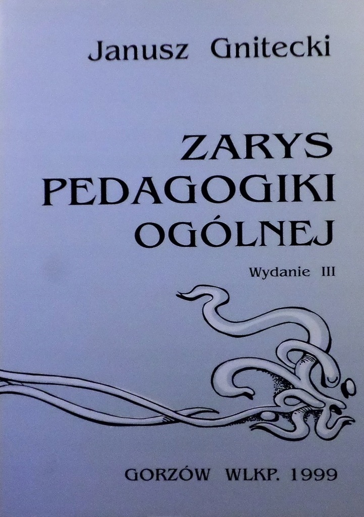 J. Gnitecki - Zarys pedagogiki ogólnej