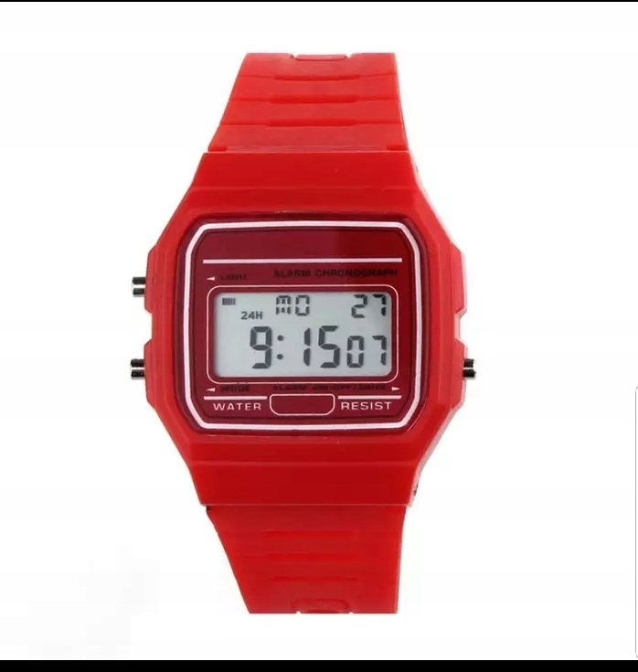 Zegarek retro Casio montana f-91w Kolory