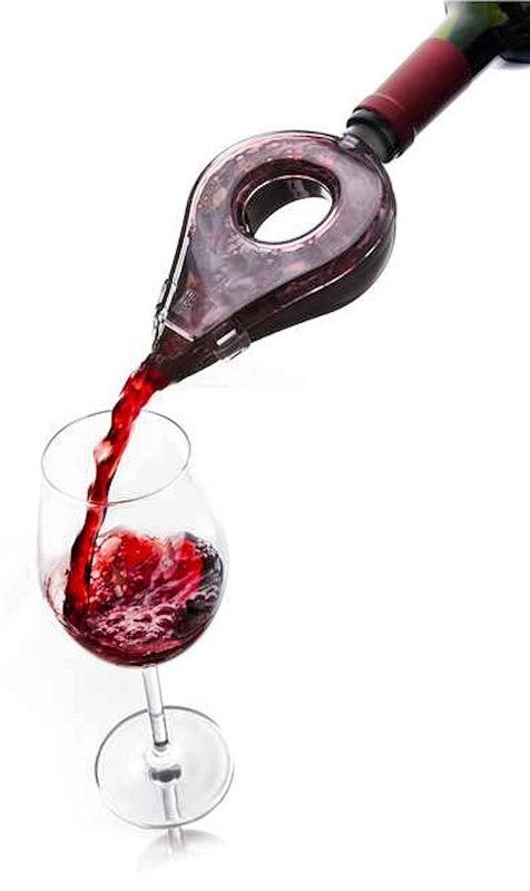 Napowietrzacz do wina (szary) Vacu Vin