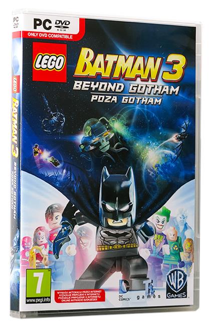 LEGO BATMAN 3 POZA GOTHAM PL PC NOWA FOLIA WYS 24H