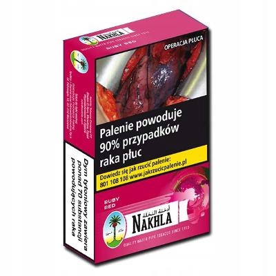 Tytoń do shishy Ruby Red NAKHLA -TYLKO DLA FIRM