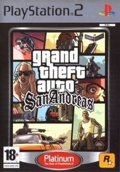 Gra Ps2 Grand Theft Auto San Andreas Platinum 7574539680 Oficjalne Archiwum Allegro