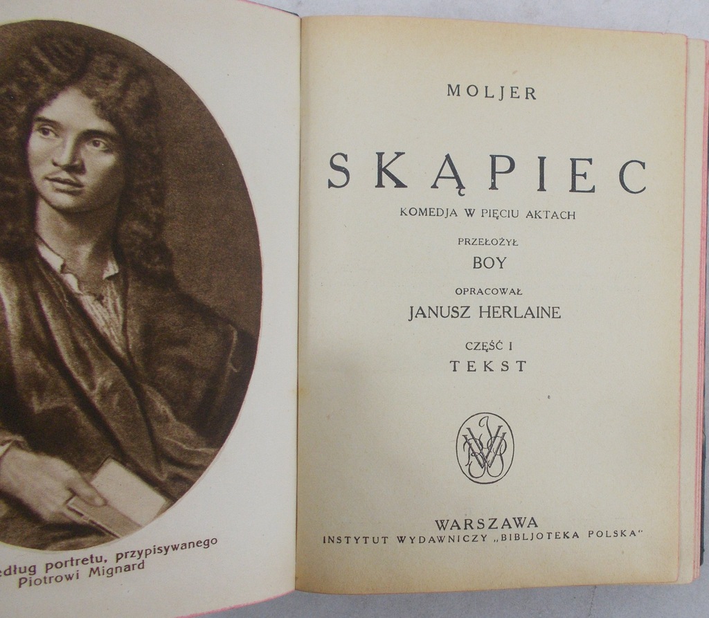Moljer - Skąpiec- 1931r.