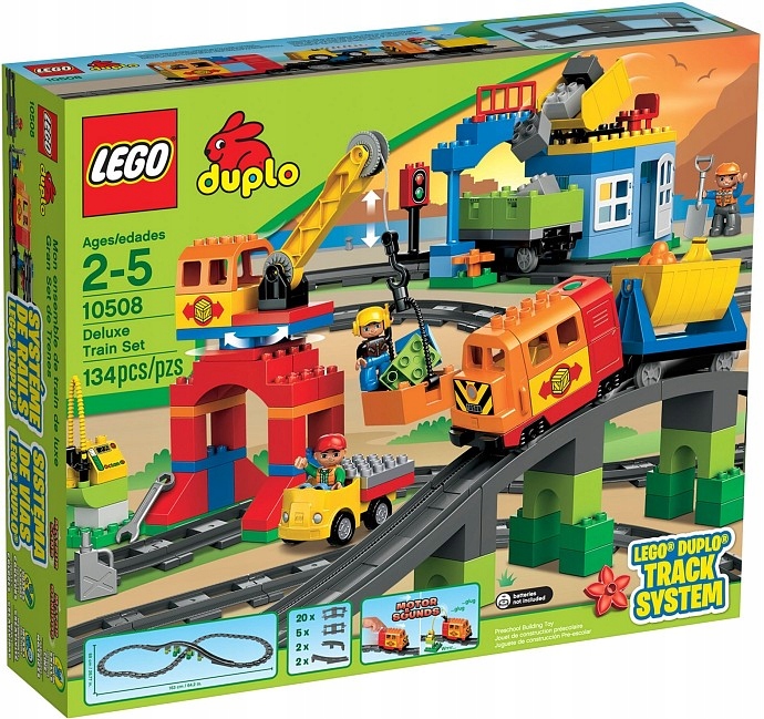 LEGO DUPLO 10508 POCIĄG DELUXE +GRATIS WARSZAWA