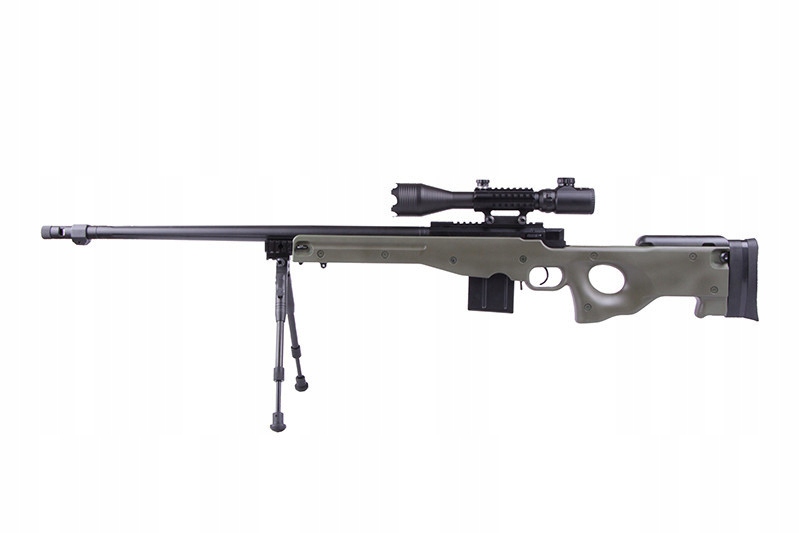 Karabin snajperski 4402D + luneta i dwójnóg Olive