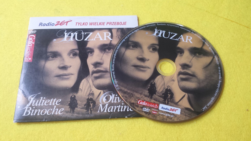 Huzar (1995) film dvd, Juliette Binoche