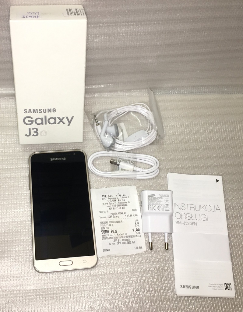 NOWY! SAMSUNG GALAXY J3(6) J320F ZŁOTY Gwarancja !