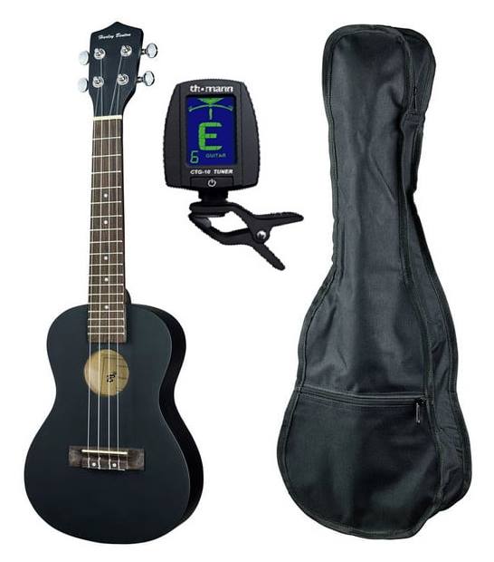 Ukulele koncertowe Harley Benton UK12C Black 7172098993 oficjalne