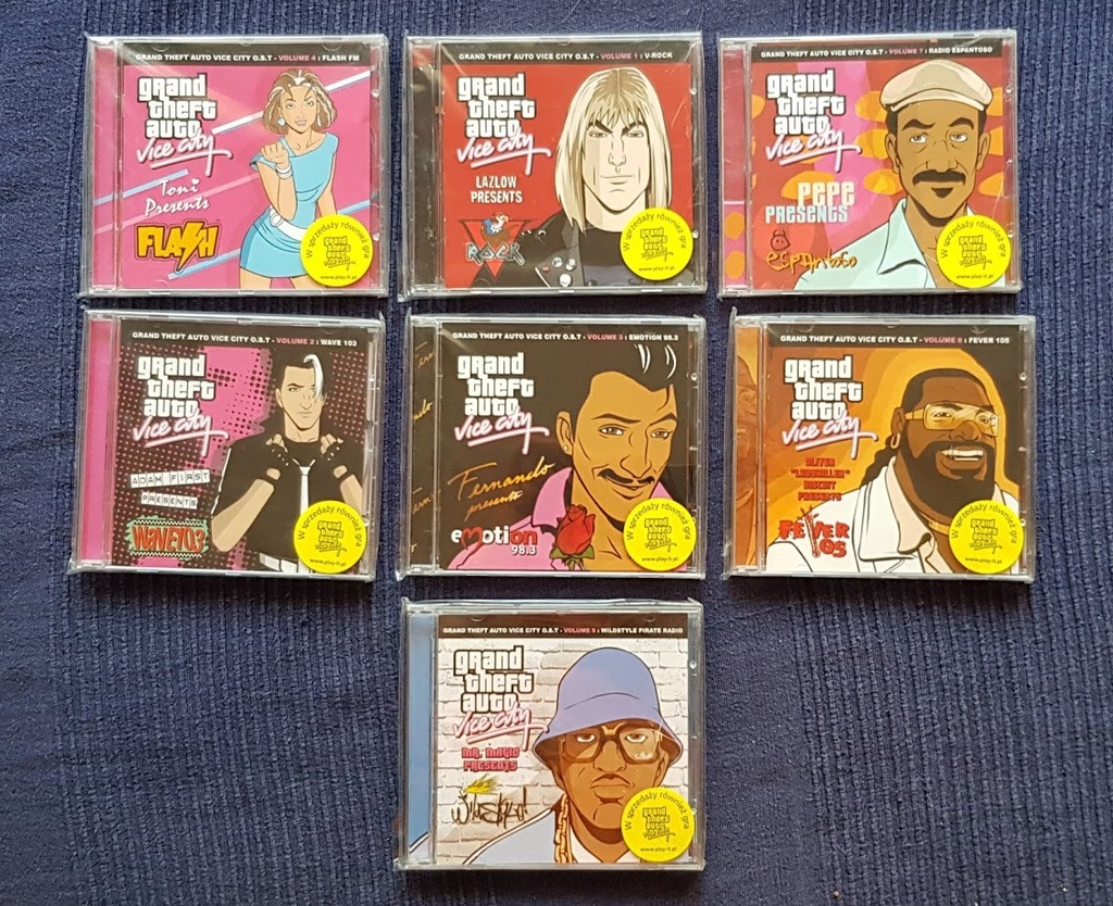 Grand Theft Auto Vice City OST Official Soundtrack  7333835174