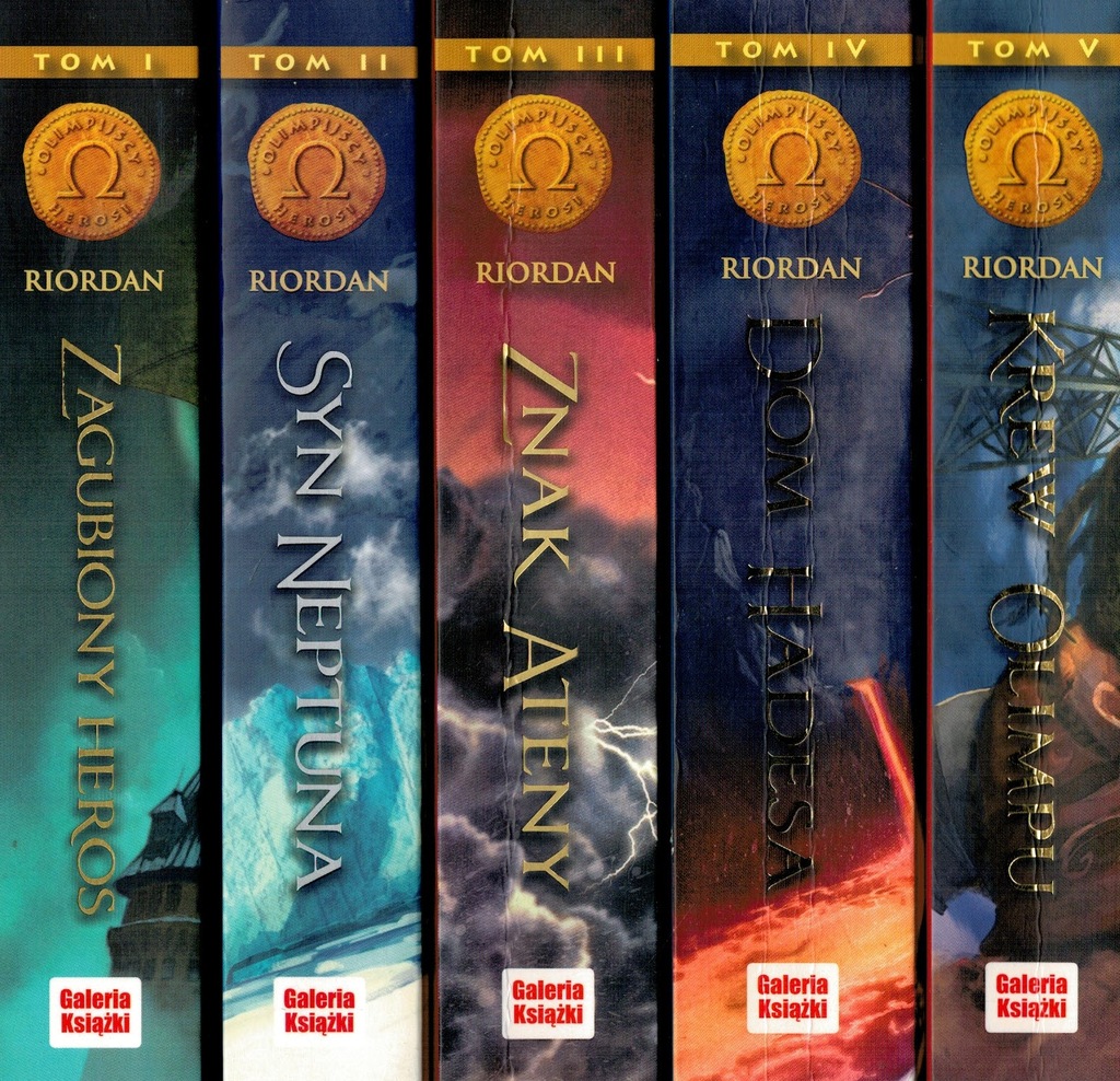 PAKIET OLIMPIJSCY HEROSI - RICK RIORDAN - 7173448440 - oficjalne ...