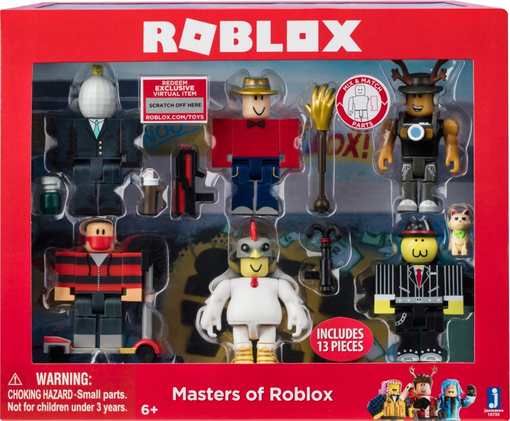 Roblox 6 Pak Figurek Z Gry Masters Mistrzowie 7673570093