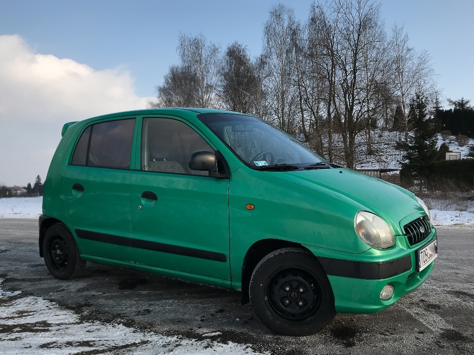 Hyundai Atos Prime 2000, 1,0 wspomaganie, opony zi