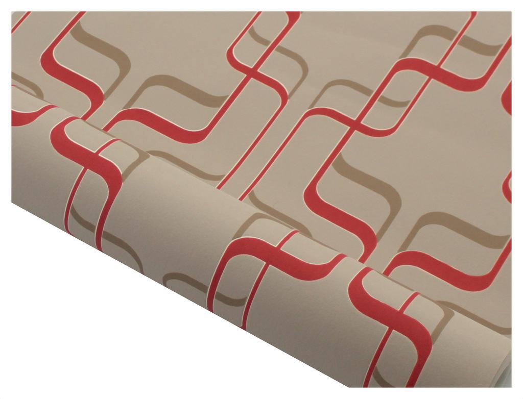 TAPETY TAPETA GEOMETRYCZNE EFEKT 3D NA FLIZELINIE