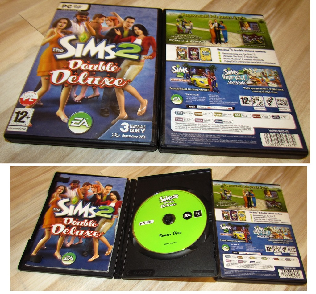 Sims 2  bonus disc double deluxe + serial okazja