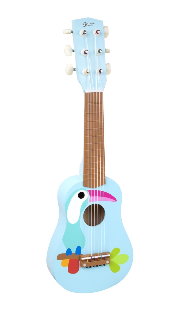 ZABAWKI MUZYCZNE DLA DZIECI GITARA KLASYCZNA 24h