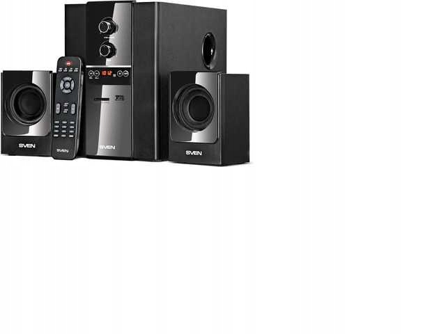Głośniki SVEN 2.1 MS-1820 CZARNE SUBWOOFER PILOT