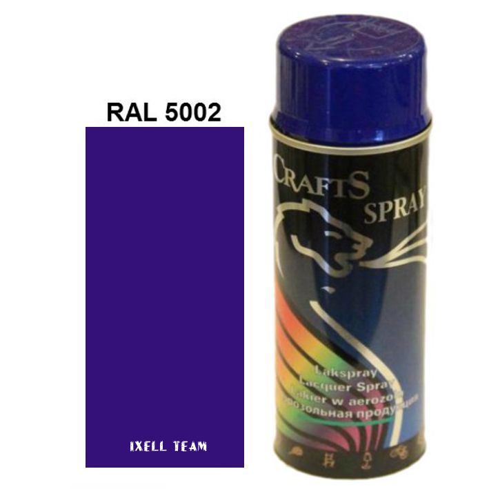 NIEBIESKI CIEMNY RAL 5002 SPRAY MOTIP CRAFTS 102