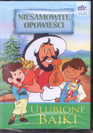 Niesamowite opowieści Ulubione bajki VCD Folia