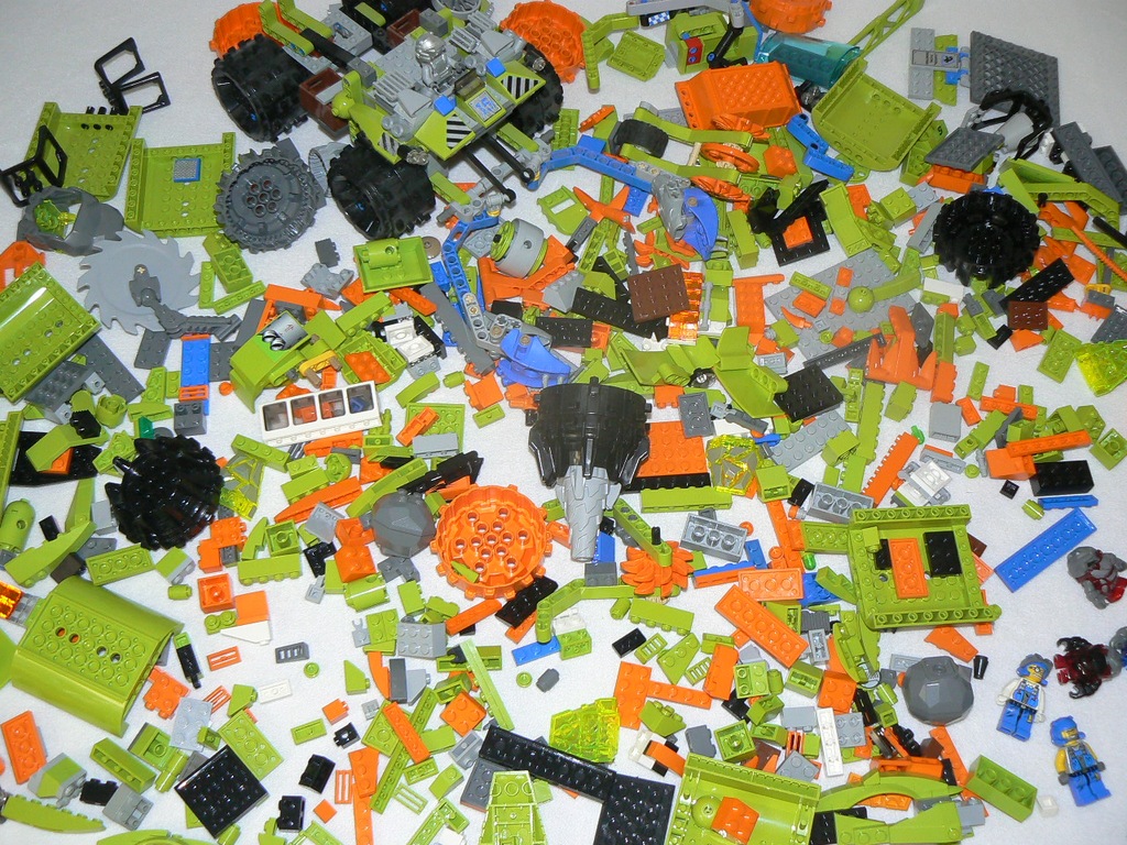 LEGO Power Miners 1,6 kg darmowa wysyłka (M 74)