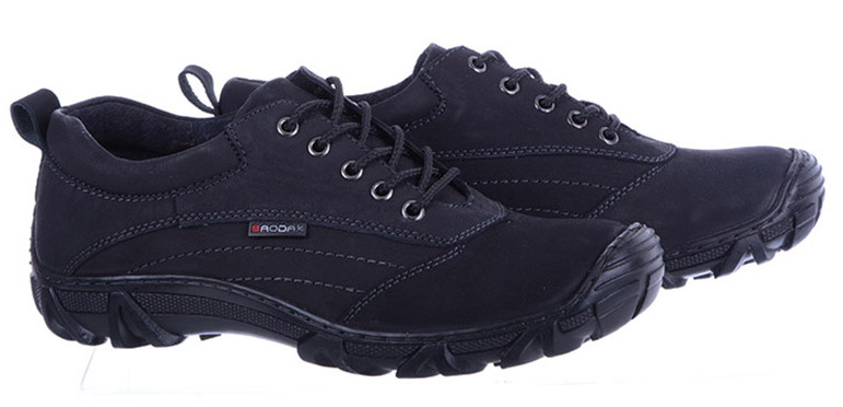 Męskie Buty Sportowe Trekingowe Badoxx 9336 Czarne