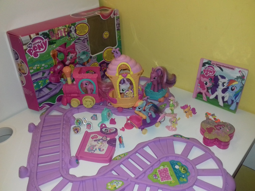 My Little Pony Pociąg+Wagonik Sweetie Belle