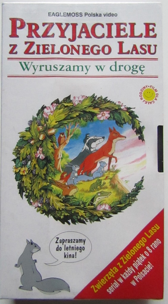 Vhs Przyjaciele Z Zielonego Lasu W Folii 7140820896 Oficjalne Archiwum Allegro