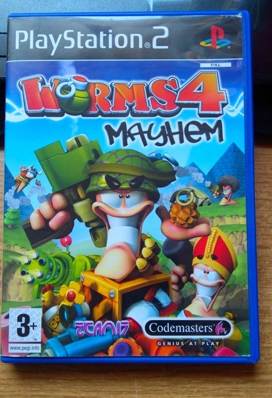 Worms 4 Mayhem Playstation 2 Ps2 Licytacja Bcm 7547985862 Oficjalne Archiwum Allegro