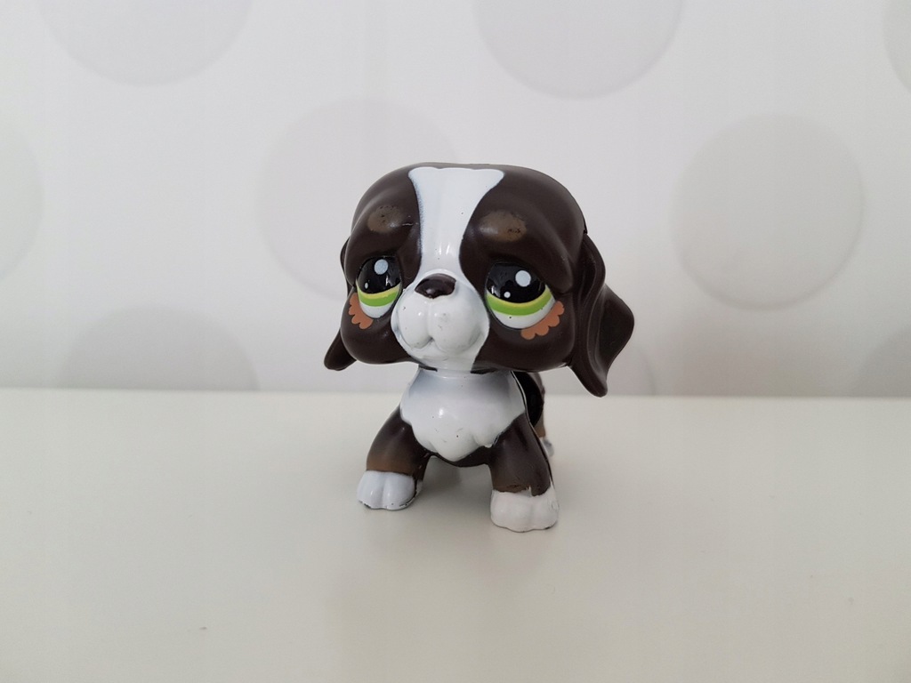 lps LITTLEST PET SHOP chodzący ruchomy PIES piesek