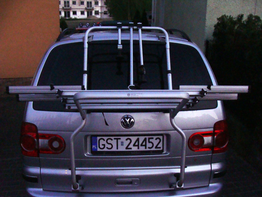 BAGAŻNIK ROWEROWY KLAPĘ VW SHARAN ALHAMBRA 00-10r.