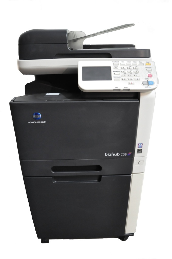 KONICA MINOLTA BIZHUB C35 2podajniki+szafka FV ...