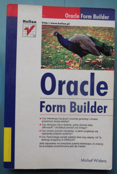 Oracle Form Builder - forms + NOWA - Michał Widera