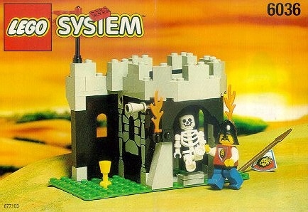 LEGO - 6036 - Castle - Skeleton Surprise (1995)
