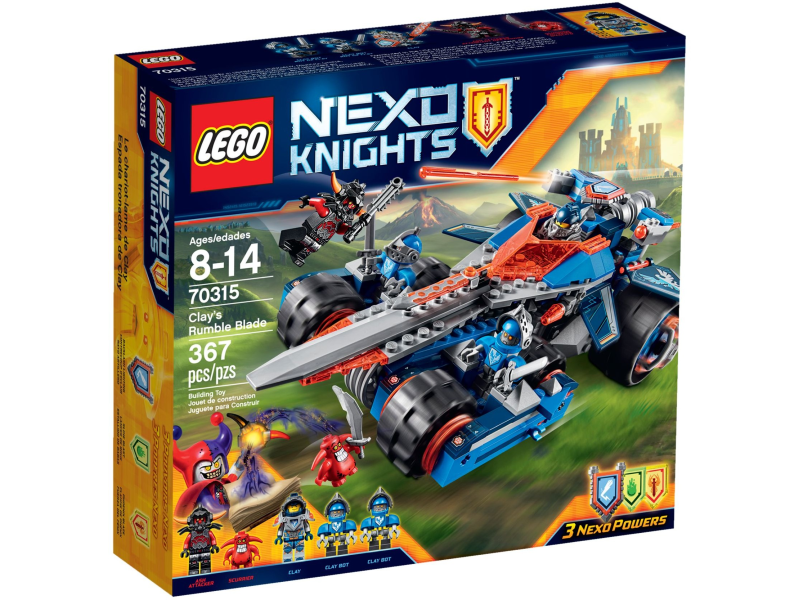 LEGO Nexo Knights 70315 Pojazd Claya