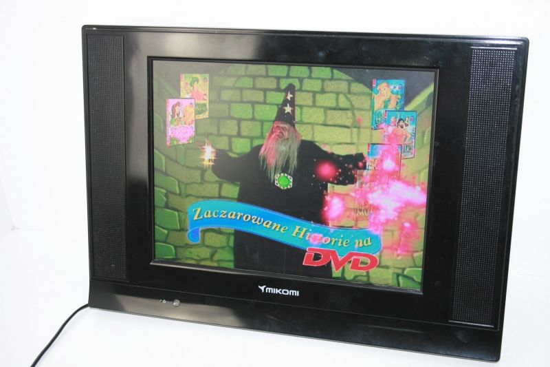TELEWIZOR 15 CALI MIKOMI DVD1535 Z WBUDOWANYM DVD
