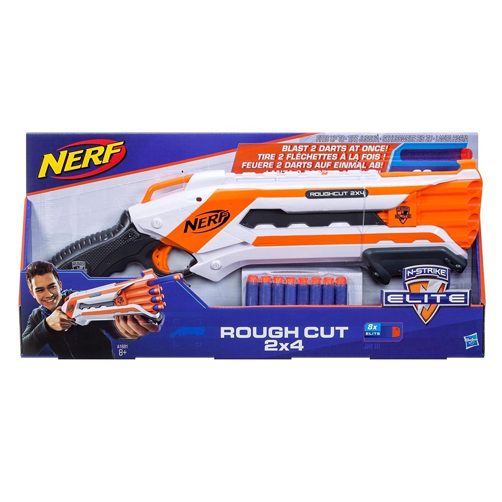 83B14 Wyrzutnia Nerf Nstrike Elite Rough Cut