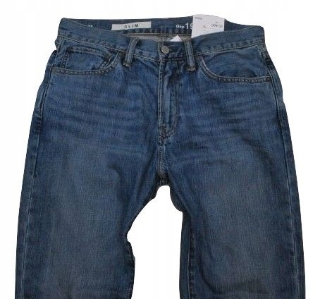 M Modne spodnie jeans Gap 30/32 Slim prosto z USA!