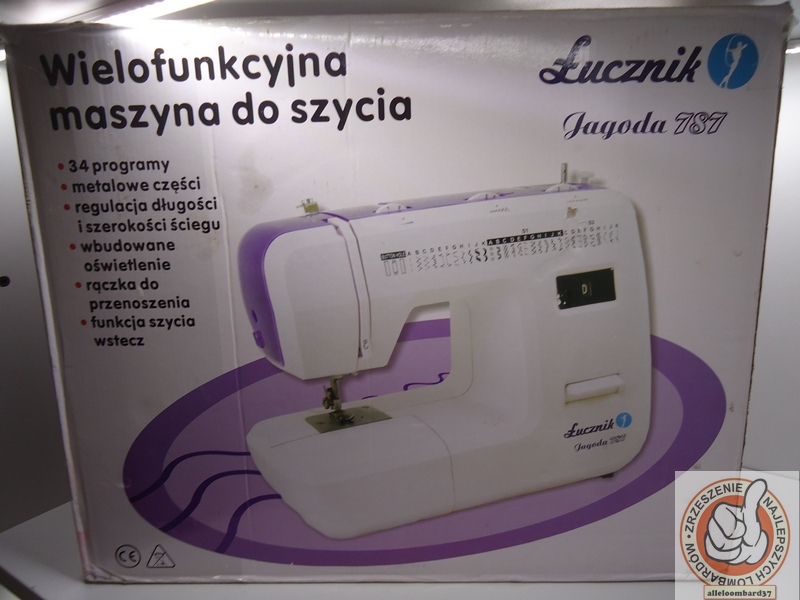 MASZYNA DO SZYCIA ŁUCZNIK JAGODA 787