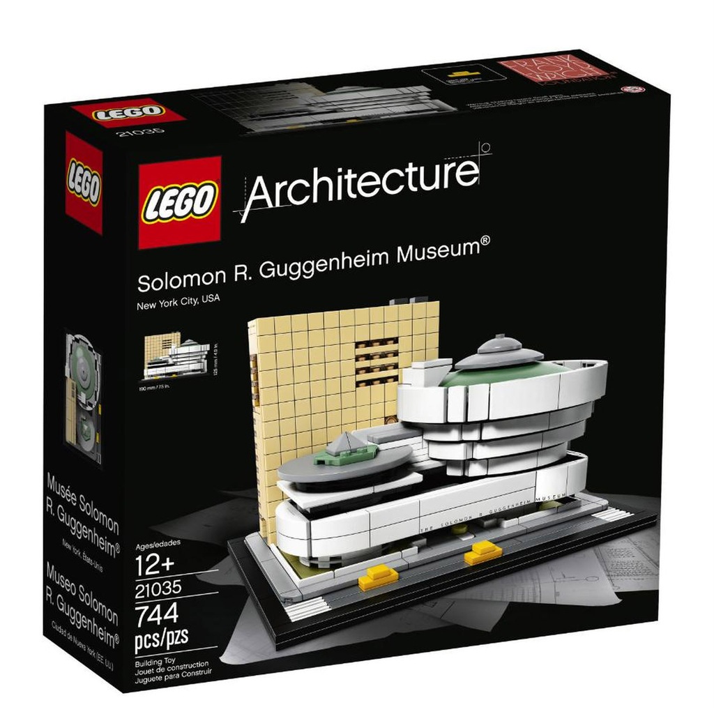 LEGO ARCHITECTURE 21035 MUZEUM SOLOMONA R. GUGGENH