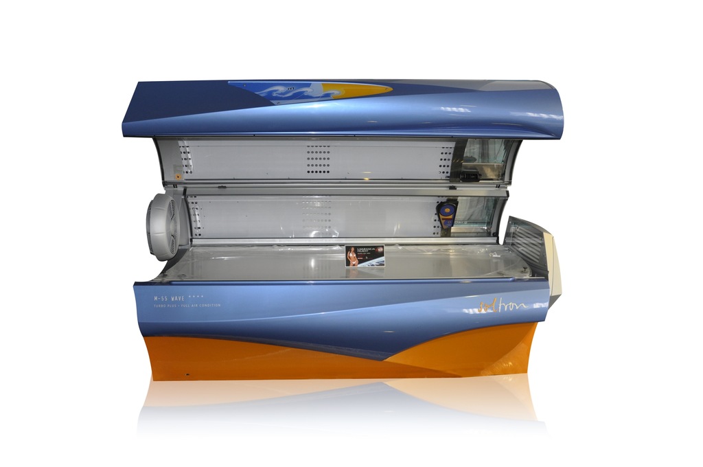 SOLARIUM SOLTRON M55-WAVE TURBO NOWA PLEKSA DOLNA