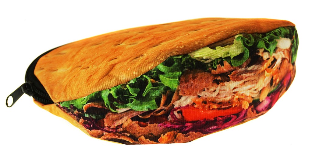 Piórnik Tuba Kosmetyczka do Szkoły Kebab Mały !