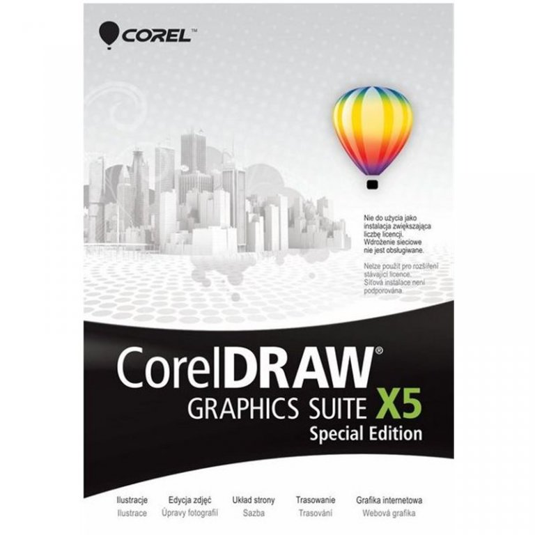 COREL DRAW X5 GRAPHICS SUITE SPECIAL EDITION