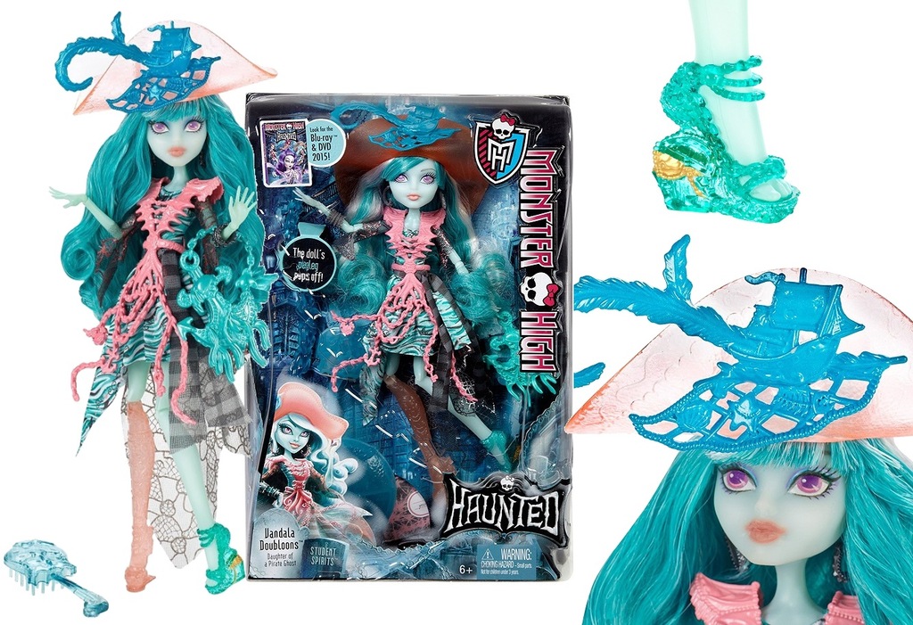 MONSTER HIGH Lalka VANDALA Szkoła Duchów MATTEL