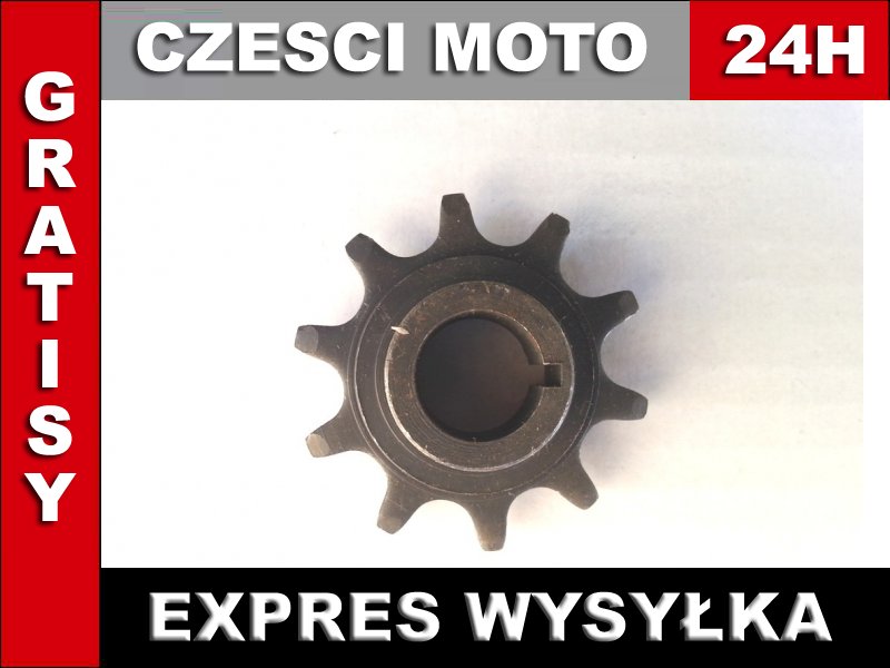 Zębatka przednia przód 10z - silnik rowerowy rower