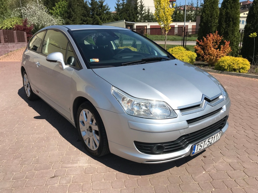 Citroen C4 VTS Coupe 2.0 HDi 136KM 2008 rok Ex