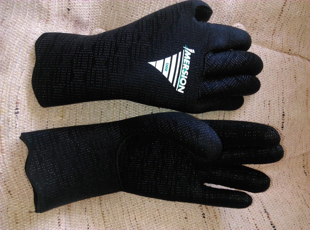 Rękawiczki nurka Mersion, rozmiar M, 5 mm, nowe