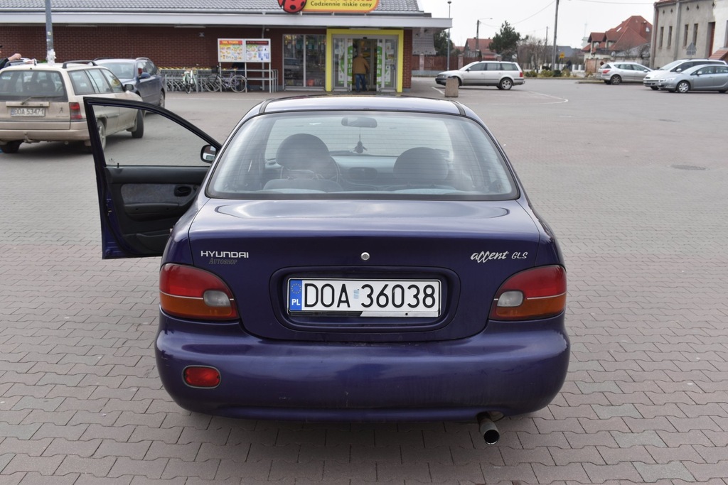 Hyundai Accent GLS 1996 KLIMA, GOTOWY DO JAZDY