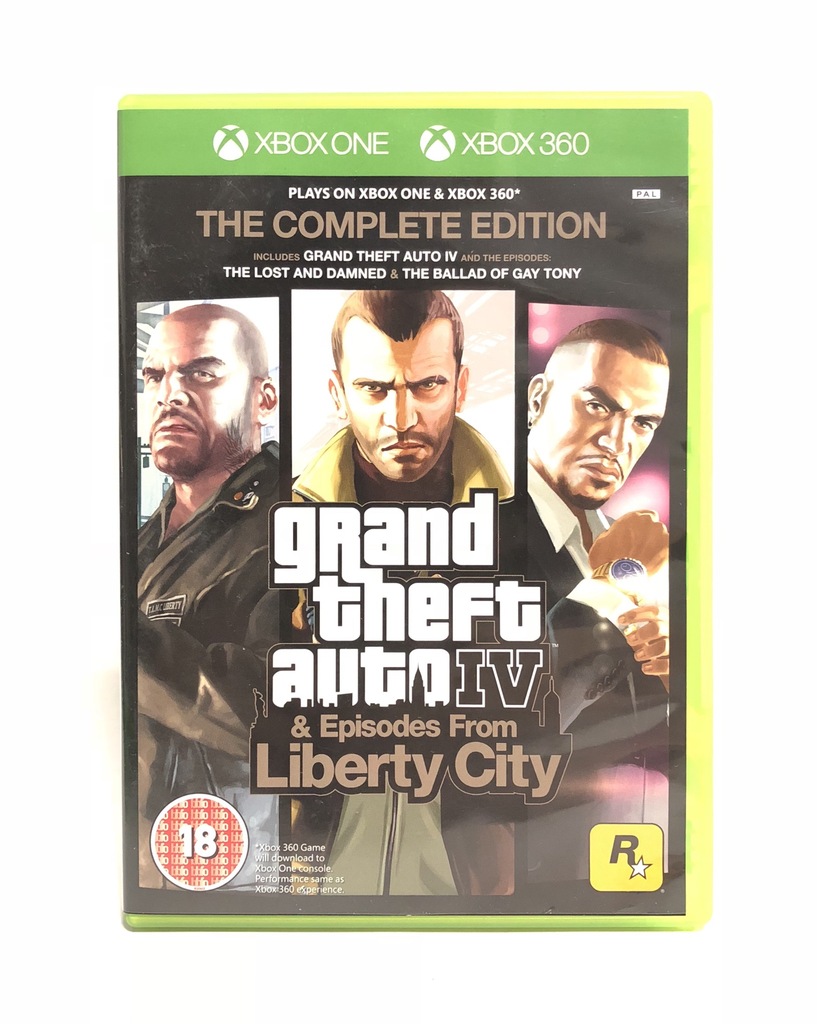 Gta Iv Episodes From Liberty City Xbox One 7387272225 Oficjalne Archiwum Allegro