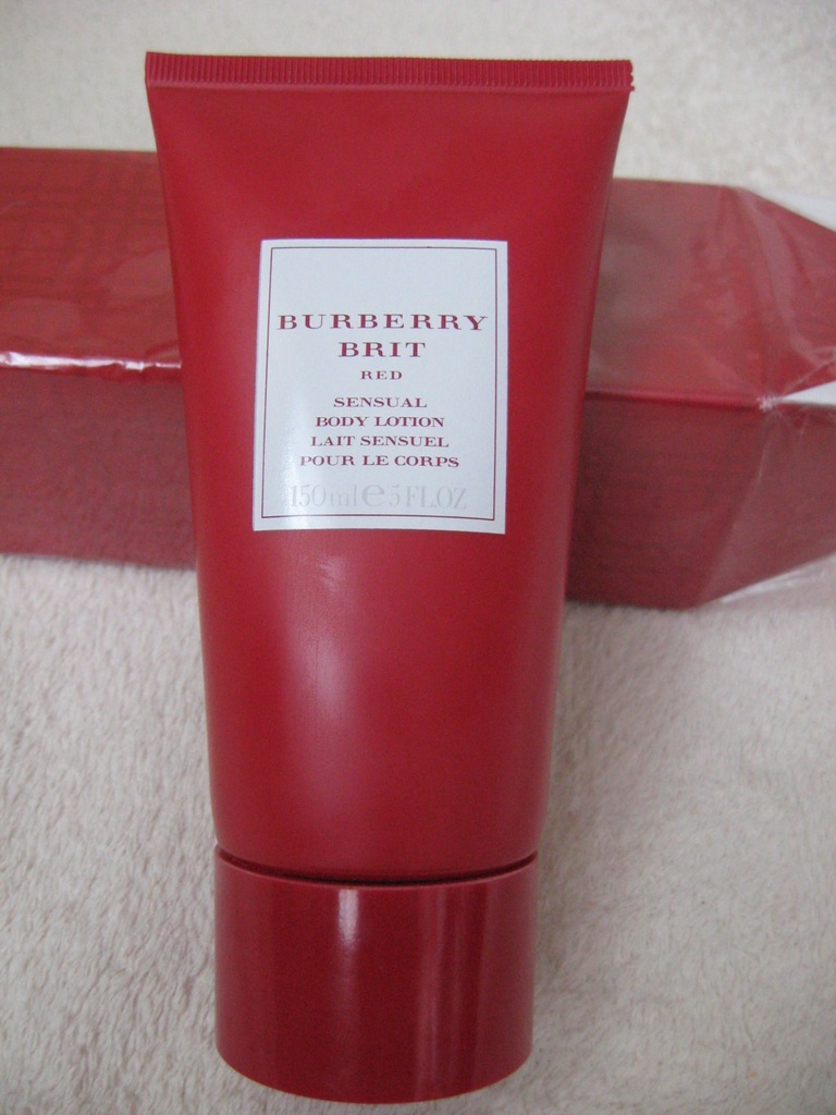 BURBERRY Brit Red Body Lotion balsam 150ml UNIKAT